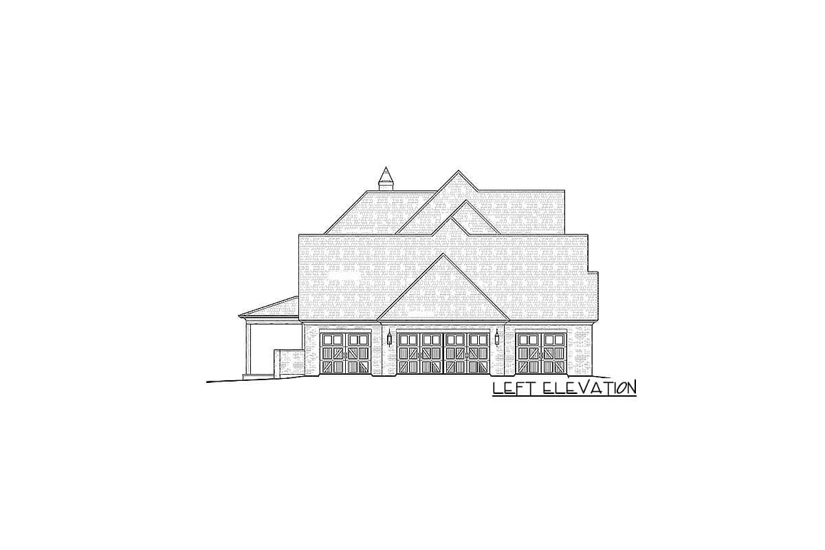 Plan 510036WDY: European House Plan with Grand Staircase - Image #28 - European, French Country, Traditional