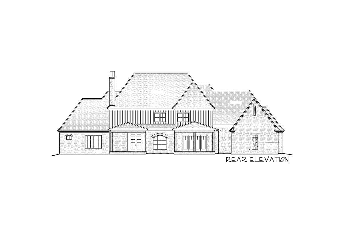Plan 510036WDY: European House Plan with Grand Staircase - Image #29 - European, French Country, Traditional