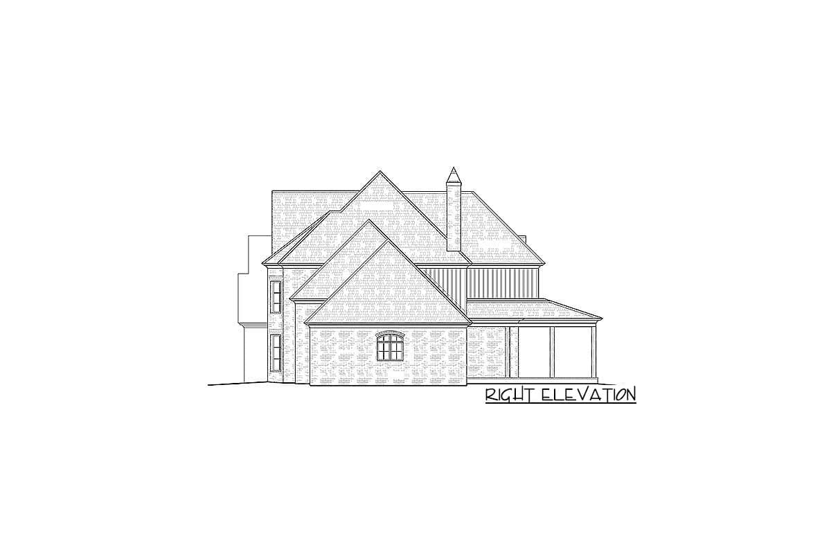 Plan 510036WDY: European House Plan with Grand Staircase - Image #30 - European, French Country, Traditional