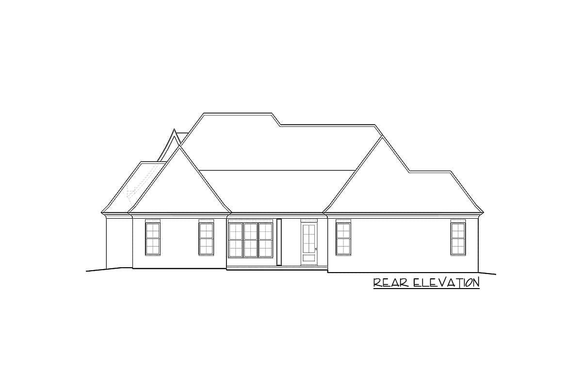 Plan 510038WDY: Appealing Southern House Plan - Image #48 - French Country, Southern, Traditional