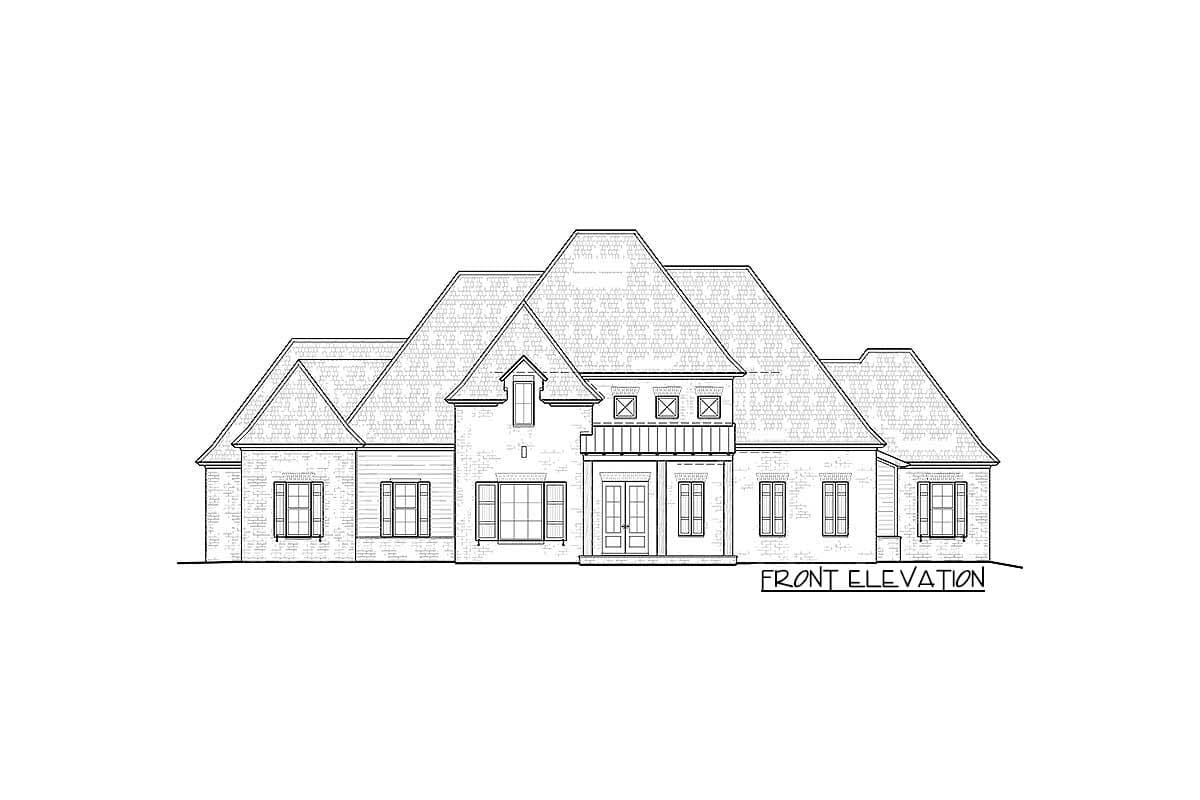 Plan 510039WDY: Versatile Transitional Southern House Plan - Image #17 - Acadian, European, French Country, Louisiana-Style, Southern, Transitional