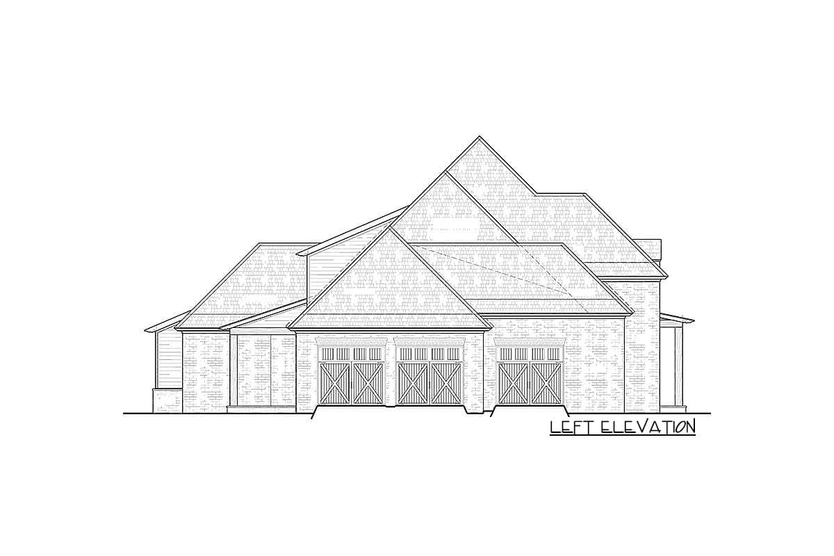 Plan 510039WDY: Versatile Transitional Southern House Plan - Image #18 - Acadian, European, French Country, Louisiana-Style, Southern, Transitional