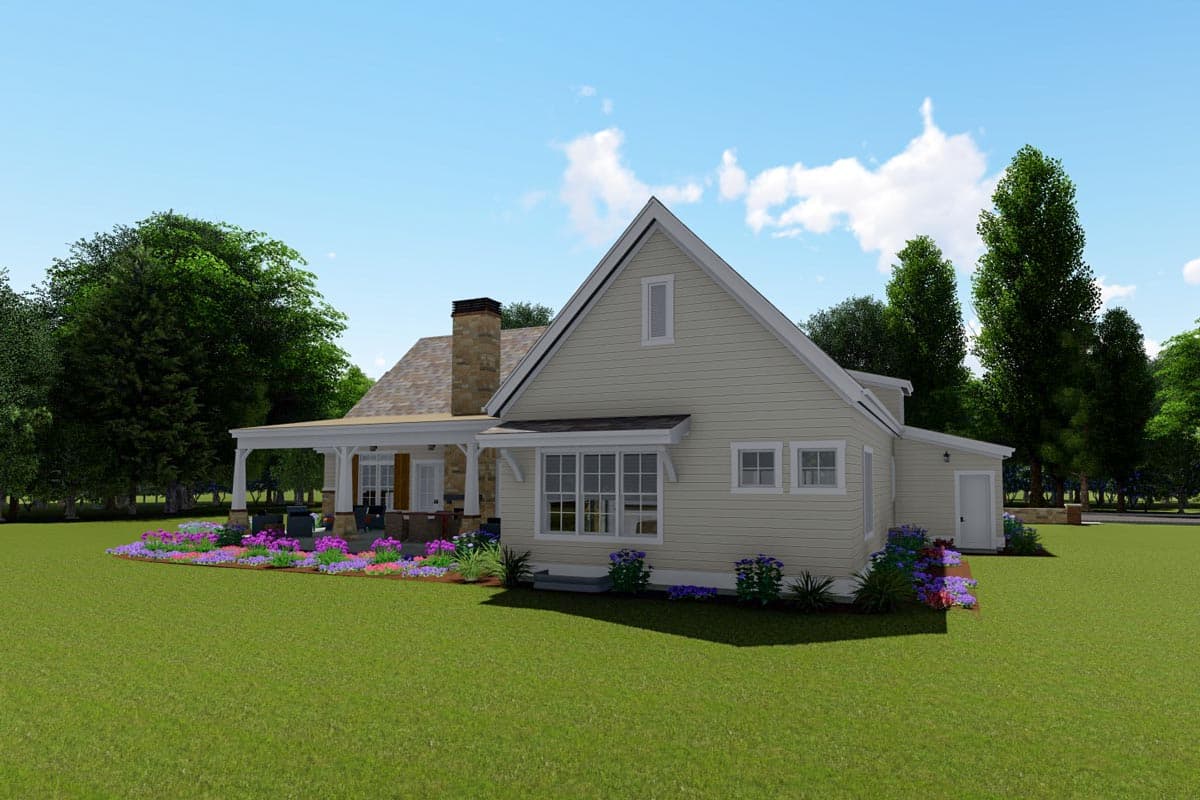 Plan 64466SC: Rustic Farmhouse with Optional Finished Lower Level and Bonus - 2593 Sq Ft - Image #17 - Country, Craftsman, Farmhouse, Hill Country, Ranch, Rustic