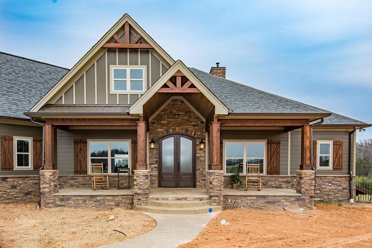 Plan 360012DK: Charming 4-Bed Country Craftsman Home with Bonus Over Garage - 3204 Sq Ft - Image #6 - Country, Craftsman, Ranch