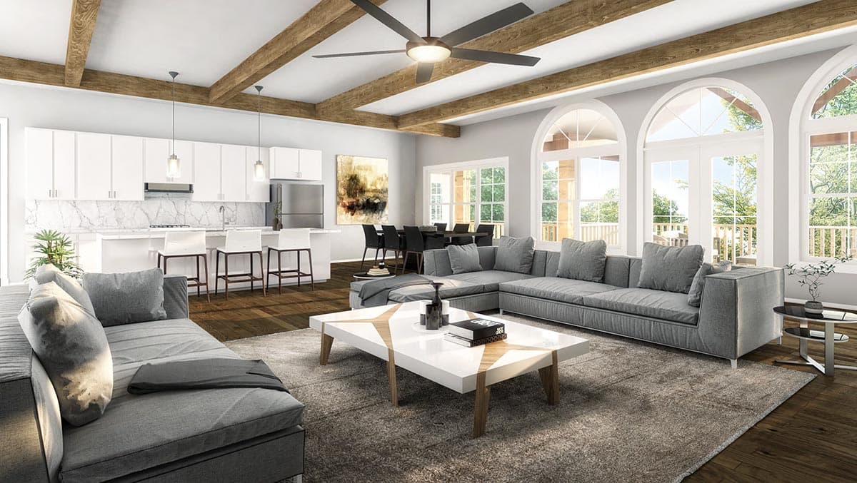 Plan 360012DK: Charming 4-Bed Country Craftsman Home with Bonus Over Garage - 3204 Sq Ft - Image #18 - Country, Craftsman, Ranch