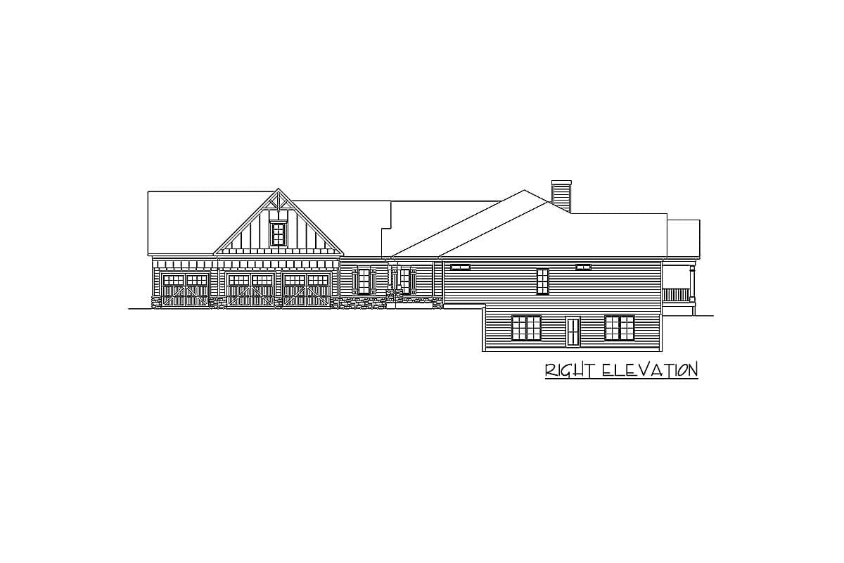 Plan 360012DK: Charming 4-Bed Country Craftsman Home with Bonus Over Garage - 3204 Sq Ft - Image #23 - Country, Craftsman, Ranch