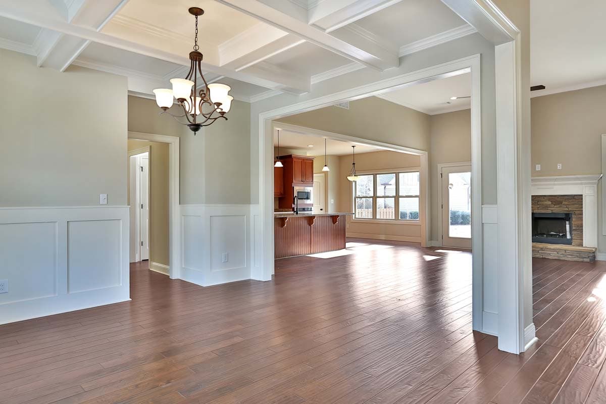 Plan 360013DK: Attractive Four Bedroom Craftsman House Plan - 2485 Sq Ft - Image #10 - Craftsman, New American, Northwest