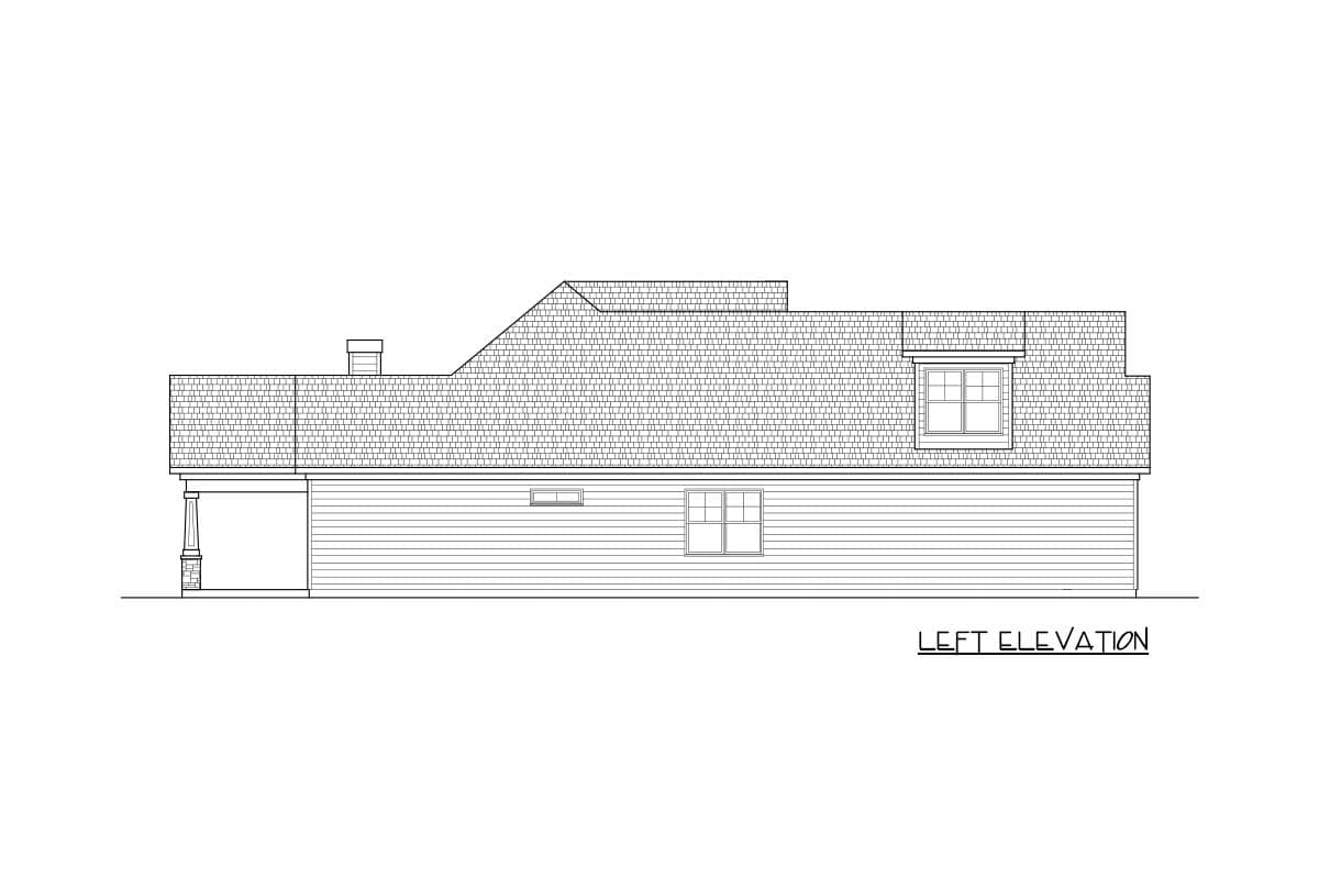 Plan 360013DK: Attractive Four Bedroom Craftsman House Plan - 2485 Sq Ft - Image #31 - Craftsman, New American, Northwest