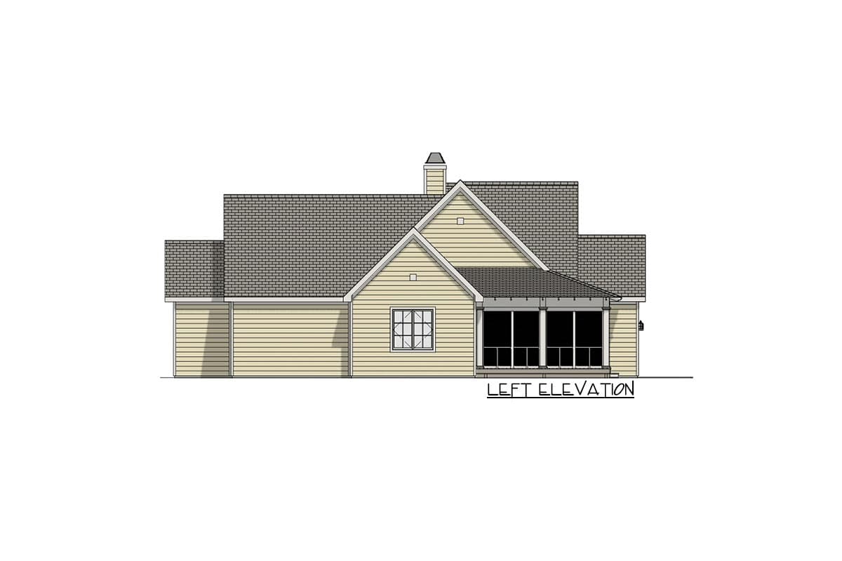 Plan 28925JJ: Flexible 3-Bed Modern Farmhouse with Semi-Detached Garage - 1895 Sq Ft - Image #12 - Country, Farmhouse, Modern Farmhouse