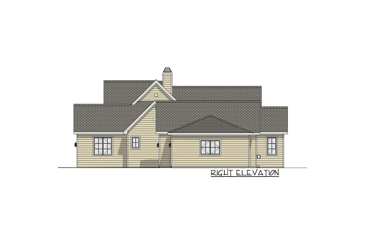 Plan 28925JJ: Flexible 3-Bed Modern Farmhouse with Semi-Detached Garage - 1895 Sq Ft - Image #14 - Country, Farmhouse, Modern Farmhouse