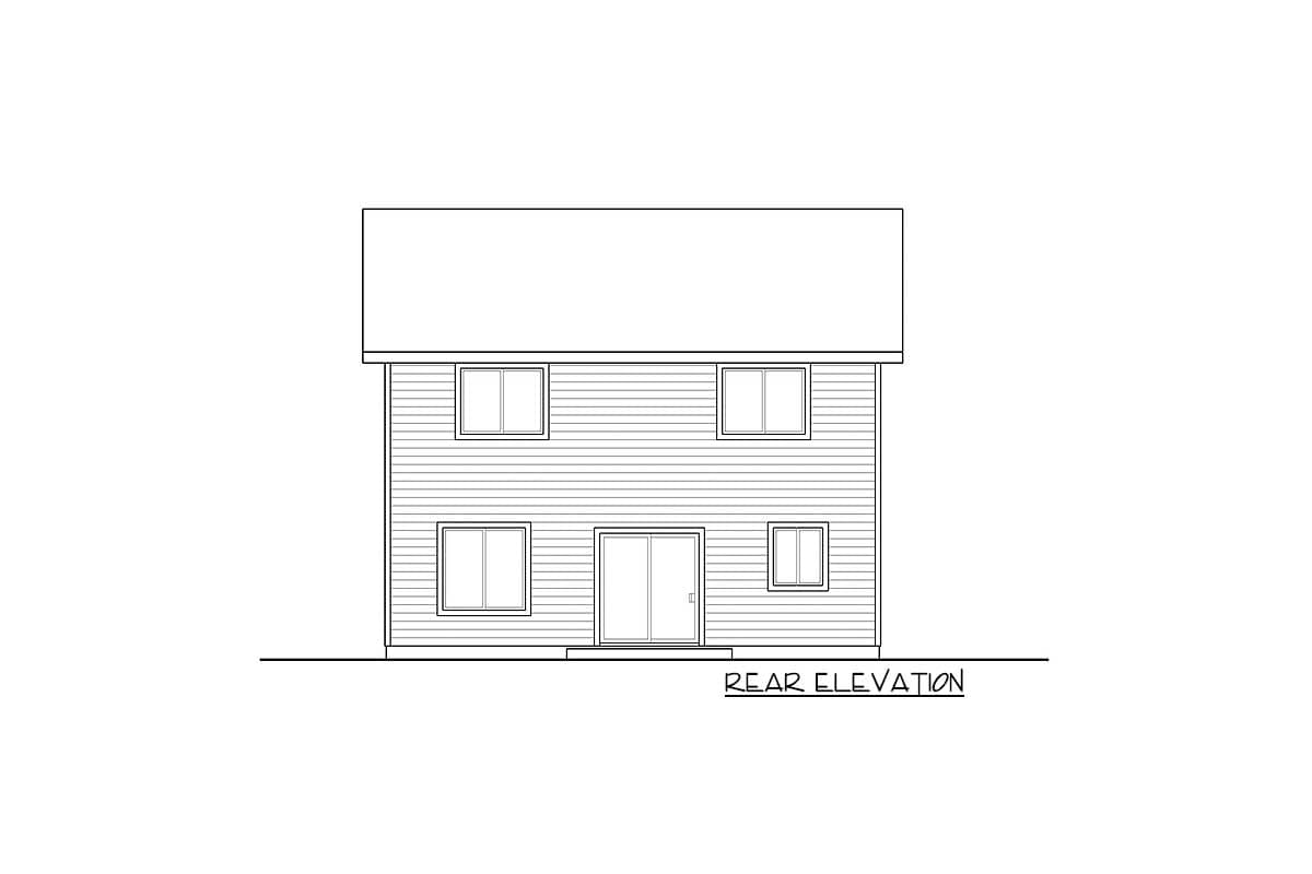 Plan 72908DA: Simple House Plan with Upstairs Vaulted Master Suite - Image #5 - Country, Traditional