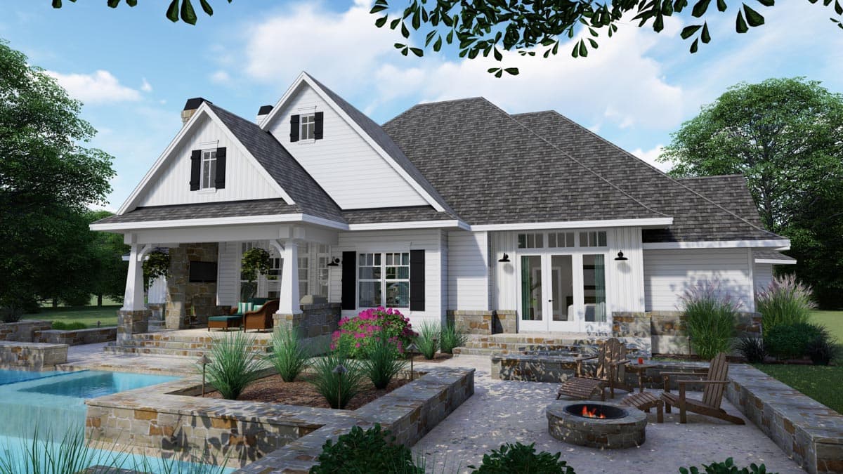 Plan 16902WG: Exceptional Craftsman House Plan  - Image #7 - Country, Craftsman