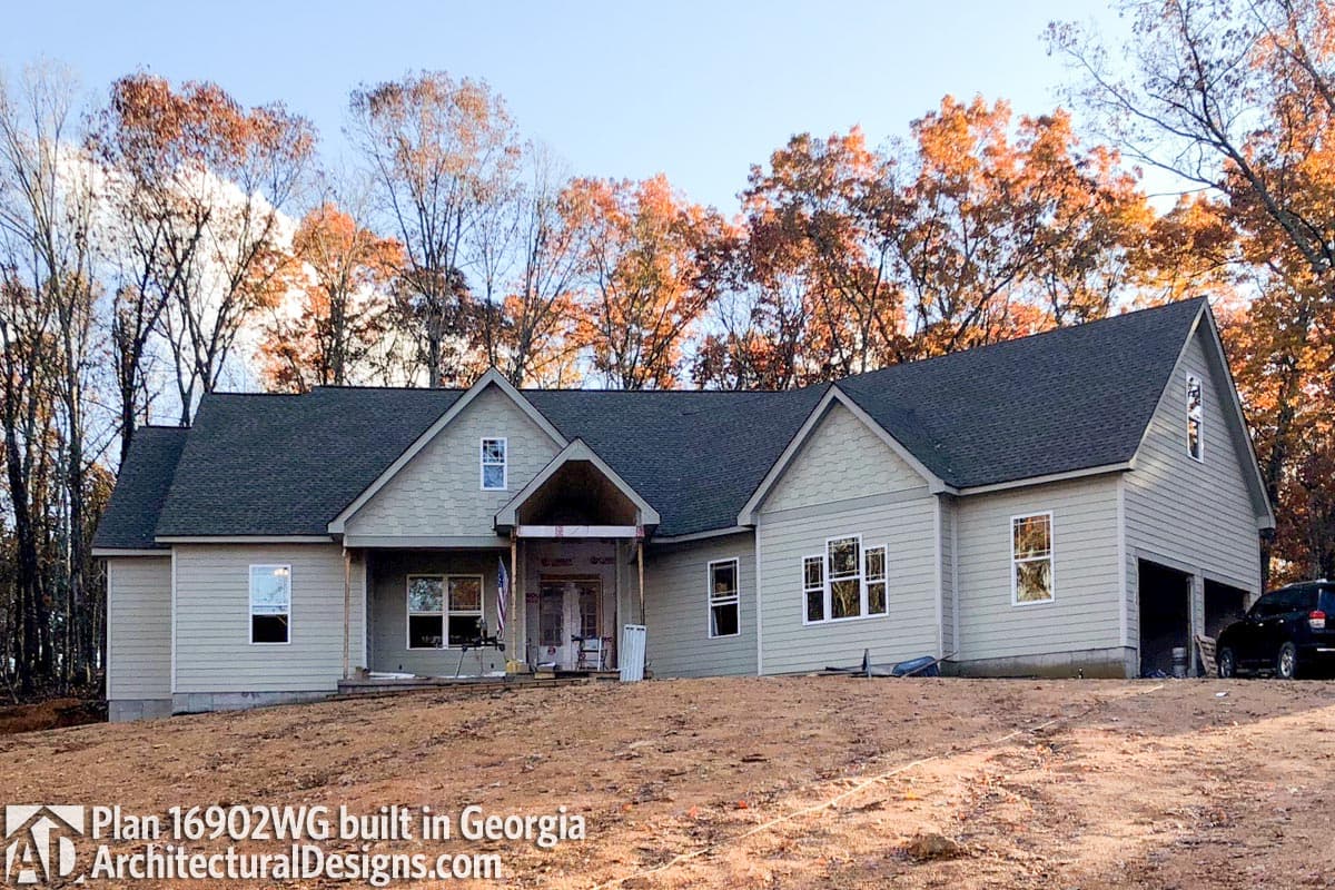 build gallery item - Craftsman House Plan 16902WG Comes to Life in Georgia