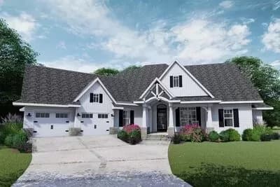 Exceptional Craftsman House Plan 