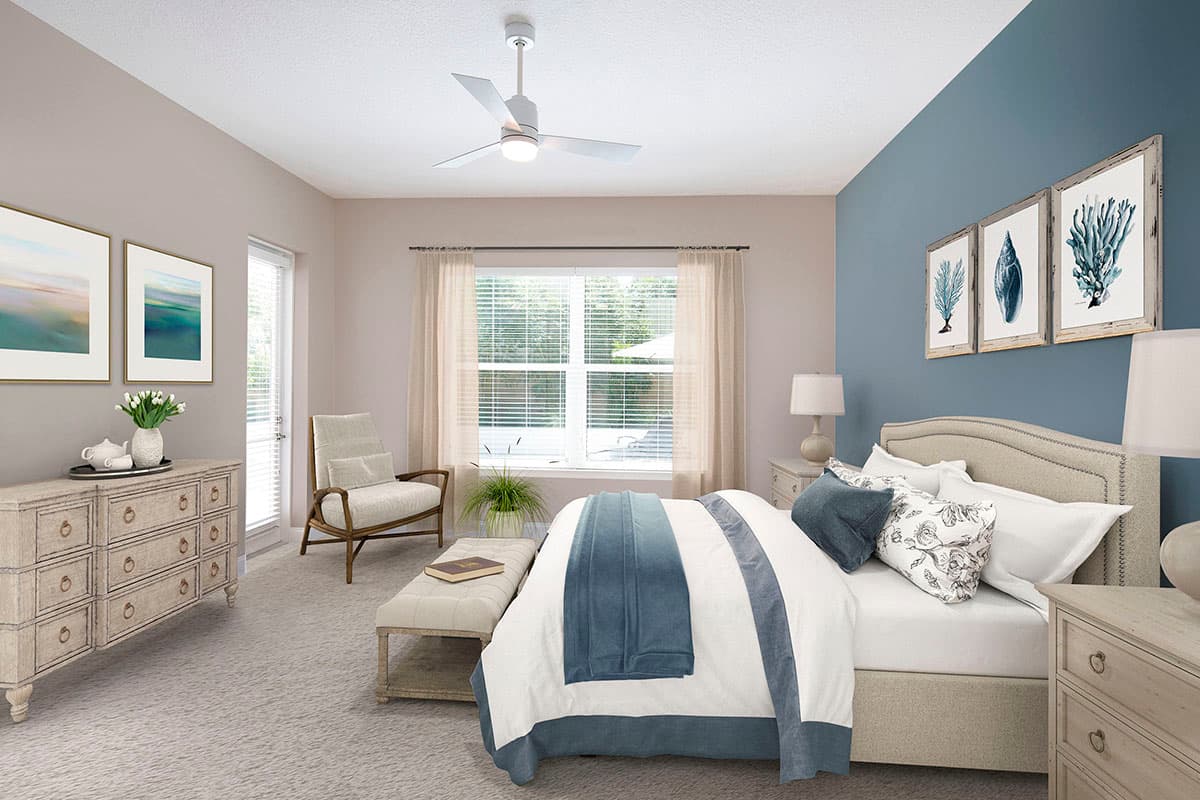 Plan 33205ZR:  Transitional House Plan with Flex Room and Outdoor Kitchen - 3582 Sq Ft - Image #11 - Coastal, Coastal Contemporary, Contemporary, New American, Southern, Transitional