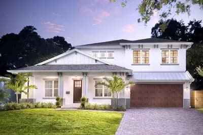  Transitional House Plan with Flex Room and Outdoor Kitchen - 3582 Sq Ft