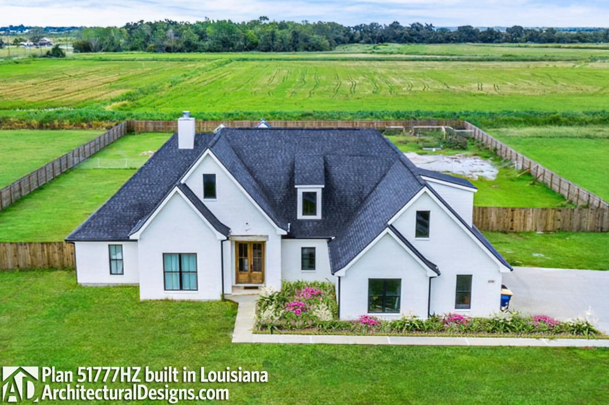 build gallery item - House Plan 51777HZ Comes to Life in Louisiana