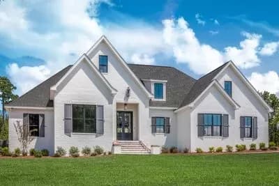 4-Bed Southern House Plan with Bonus Over Garage - 2404 Sq Ft