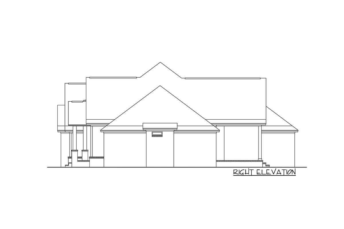 Plan 51778HZ: Open-Concept 4-Bed Craftsman Home Plan with Bonus Over Garage - 2589 Sq Ft - Image #12 - Country, Craftsman