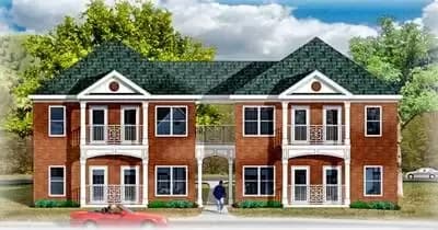 8 Unit Traditional Apartment Dwelling - 741 Sq Ft 1 Bedroom Units