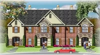 Handsome Traditional Triplex - 1651 Sq Ft 3 Bedroom Units