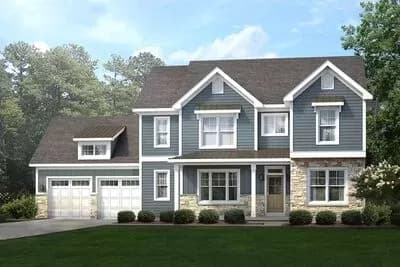 Handsome Traditional House Plan with Open Layout - 2661 Sq Ft