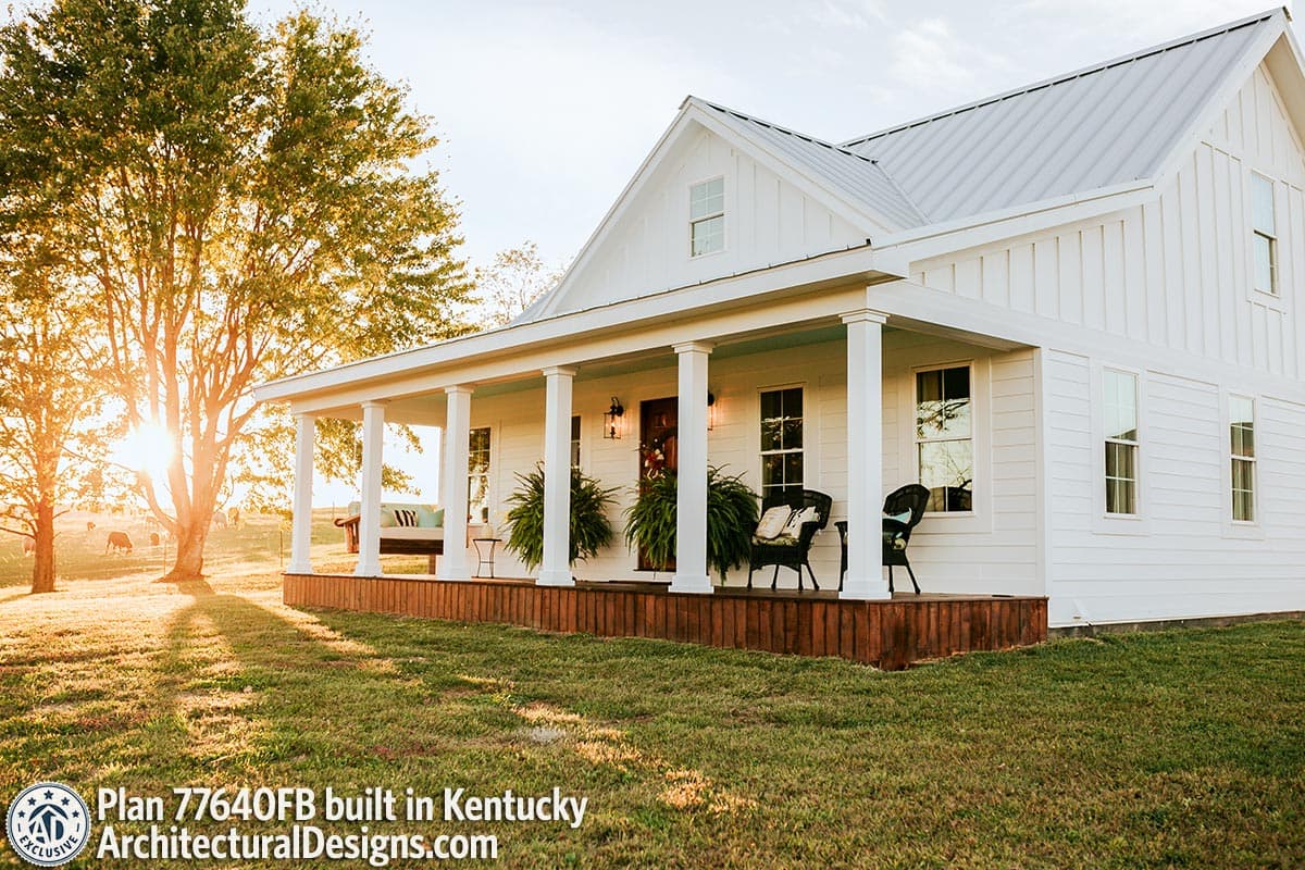 build gallery item - Exclusive Farmhouse Plan 77640FB Comes to Life in Pennsylvania