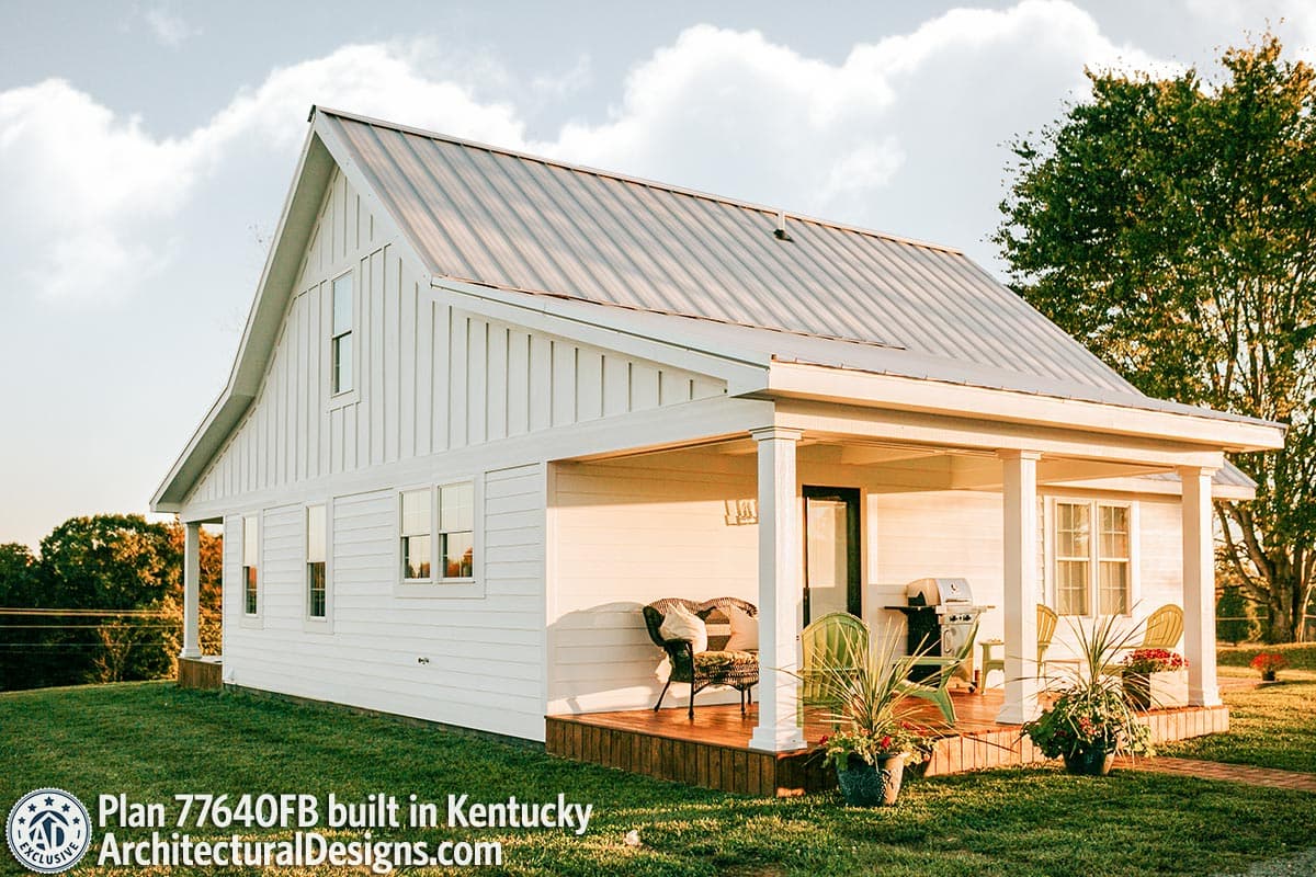 Plan 77640FB: Bright and Airy Country Farmhouse - 1845 Sq Ft - Image #6 - Country, Farmhouse, Southern, Vacation