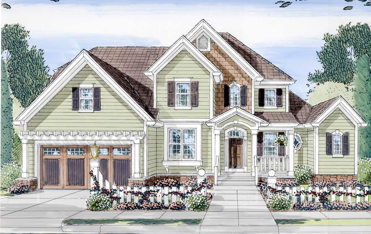 Handsome Two-Story Traditional Home a...