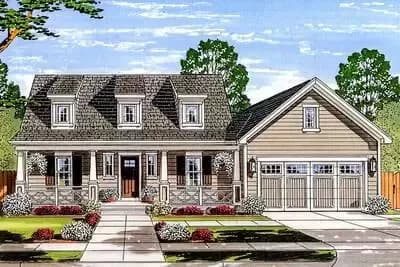 Charming Country House Plan