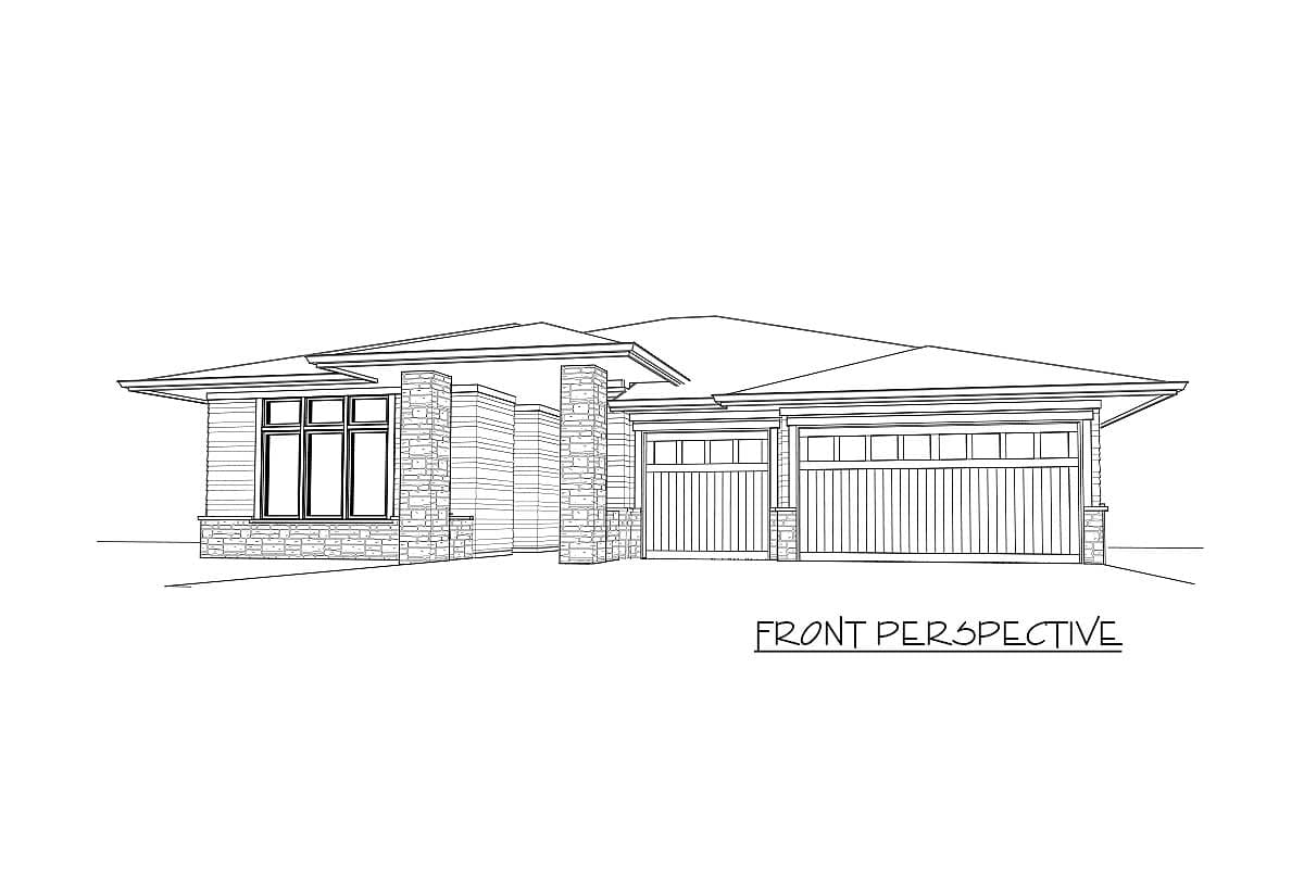 Plan 85247MS: Sun-Filled Exclusive Modern Prairie Home with Casita - Image #33 - Mid Century Modern, Modern, Northwest, Prairie