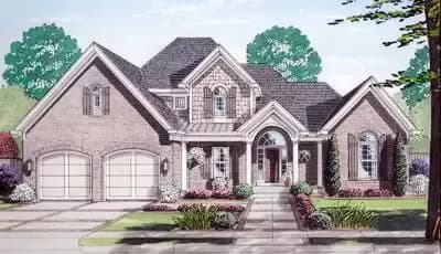 Exciting European House Plan