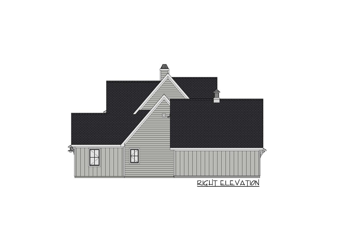 Plan 28926JJ: Inviting and Exclusive Farmhouse with Flexible Loft Space - Image #12 - Cottage, Country, Farmhouse, Modern Farmhouse, New American, Traditional