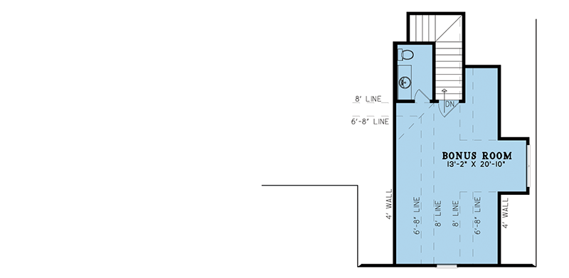 Plan 70586MK: 4-Bed Traditional-Style House Plan with Bonus Over Garage - 2646 Sq Ft - Floor Plan - Bonus - Craftsman, Traditional