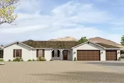 One-Story House Plan with Great Laundry Access
