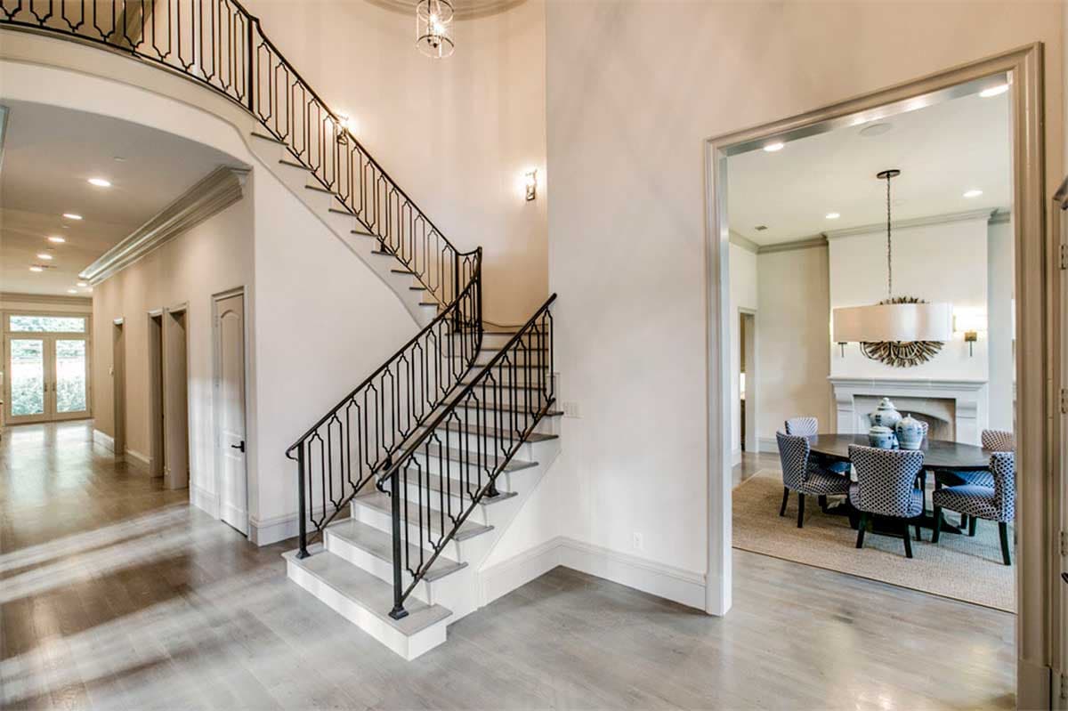 Plan 36554TX: Striking Hill Country Home Plan with Drive-Under Garage - Image #5 - Country, Craftsman, Hill Country, Traditional