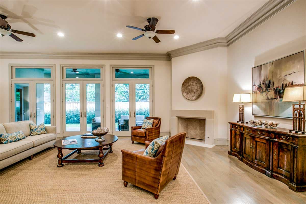 Plan 36554TX: Striking Hill Country Home Plan with Drive-Under Garage - Image #10 - Country, Craftsman, Hill Country, Traditional