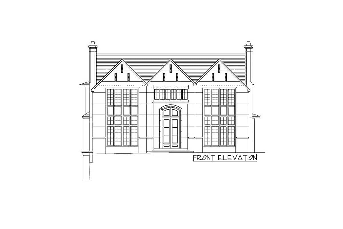 Plan 36554TX: Striking Hill Country Home Plan with Drive-Under Garage - Image #26 - Country, Craftsman, Hill Country, Traditional