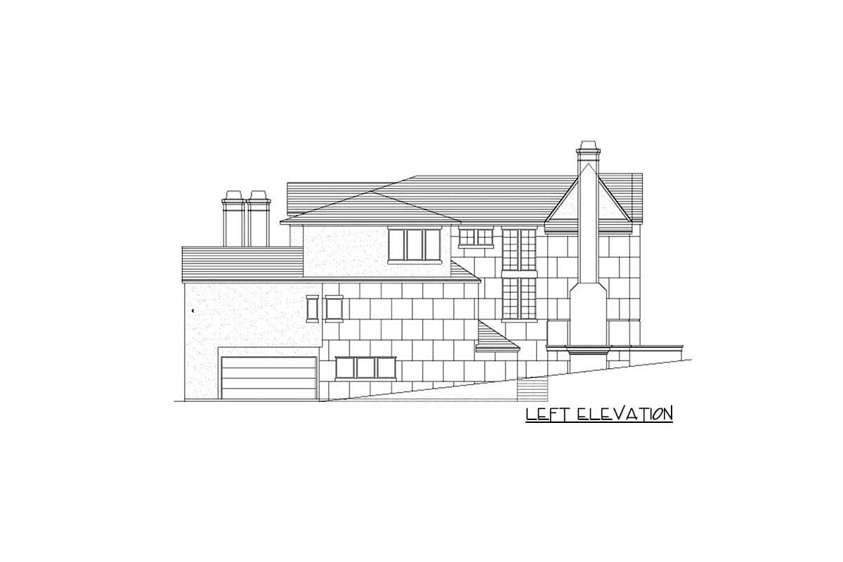 Plan 36554TX: Striking Hill Country Home Plan with Drive-Under Garage - Image #27 - Country, Craftsman, Hill Country, Traditional