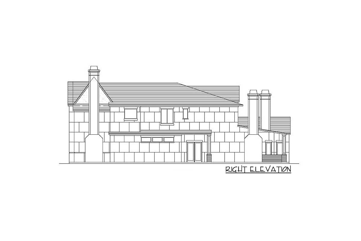 Plan 36554TX: Striking Hill Country Home Plan with Drive-Under Garage - Image #29 - Country, Craftsman, Hill Country, Traditional