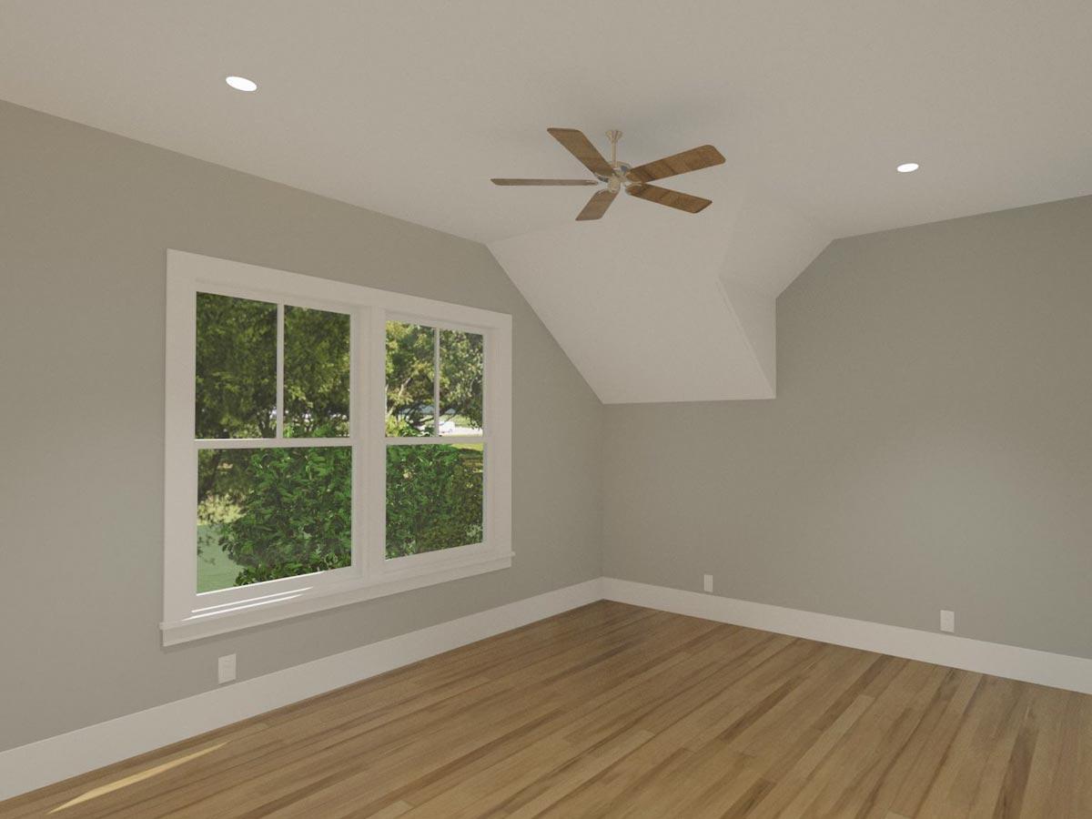 Plan 765001TWN: Craftsman Cottage House Plan with L-Shaped Porch in Back - 2880 Sq Ft - Image #35 - Bungalow, Cottage, Country, Craftsman, Traditional