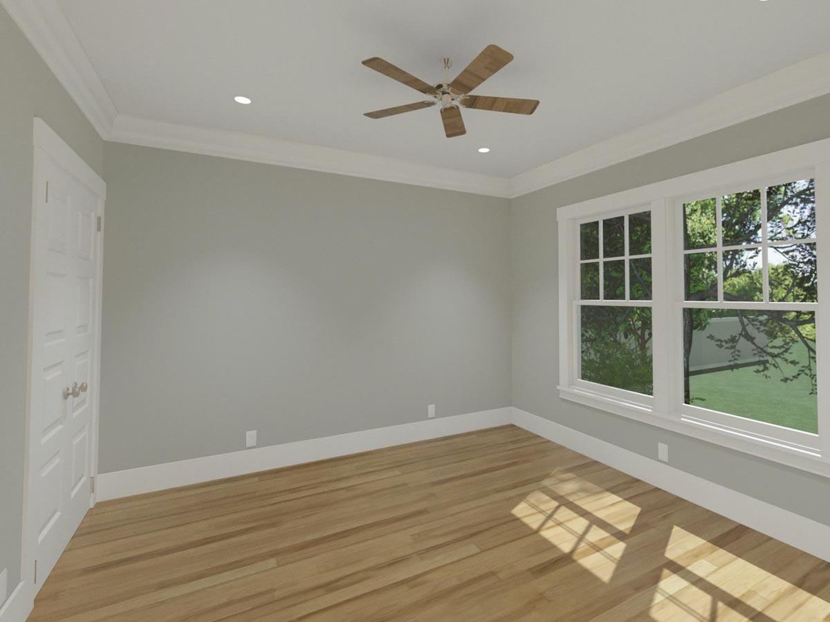 Plan 765001TWN: Craftsman Cottage House Plan with L-Shaped Porch in Back - 2880 Sq Ft - Image #33 - Bungalow, Cottage, Country, Craftsman, Traditional