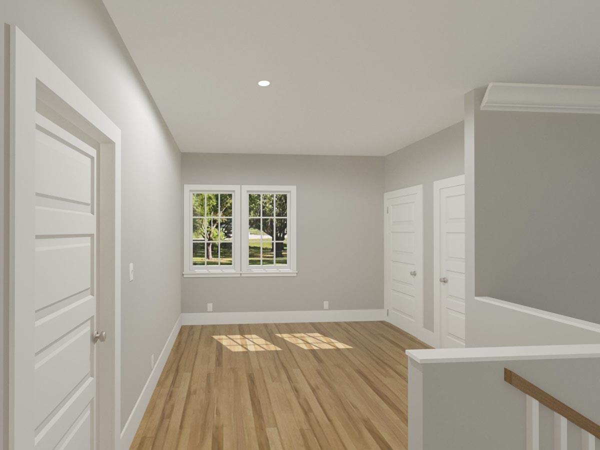 Plan 765001TWN: Craftsman Cottage House Plan with L-Shaped Porch in Back - 2880 Sq Ft - Image #30 - Bungalow, Cottage, Country, Craftsman, Traditional