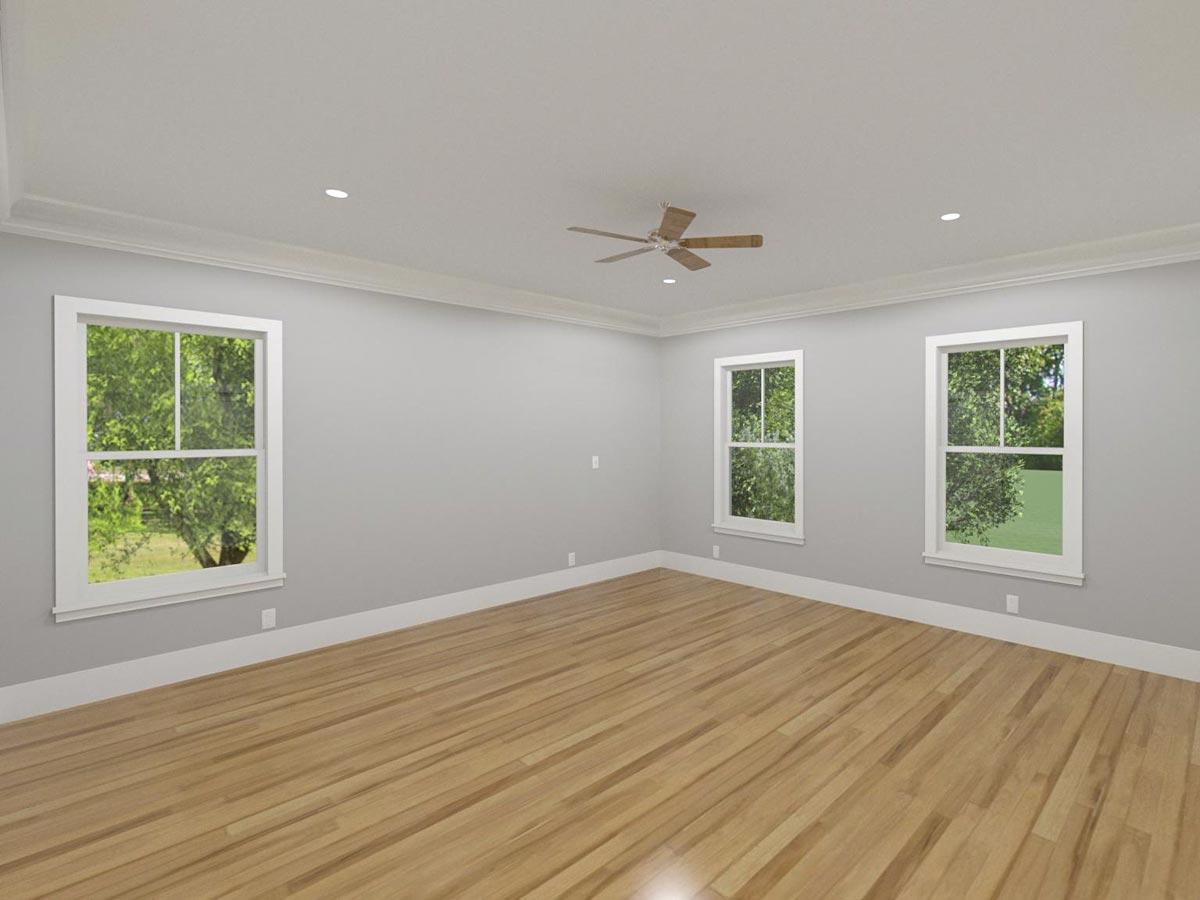 Plan 765001TWN: Craftsman Cottage House Plan with L-Shaped Porch in Back - 2880 Sq Ft - Image #31 - Bungalow, Cottage, Country, Craftsman, Traditional