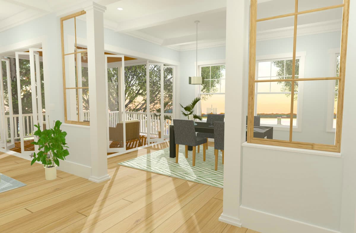 Plan 765004TWN: Exciting Beach House Plan with Rooftop Garden - Image #7 - Beach, Coastal, Low Country, Northwest, Vacation