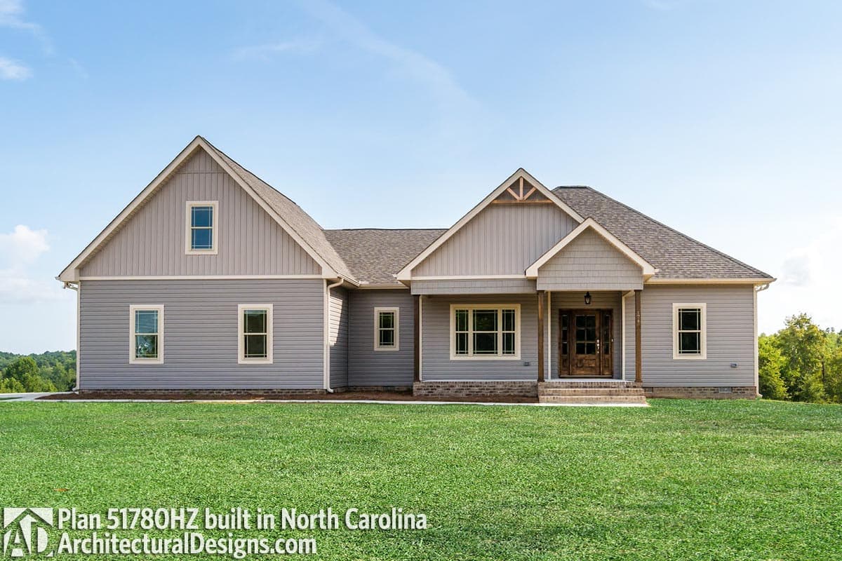 Plan 51780HZ: 3-Bed House Plan with Room for Expansion - 2086 Sq Ft - Image #8 - Country, Craftsman, Traditional