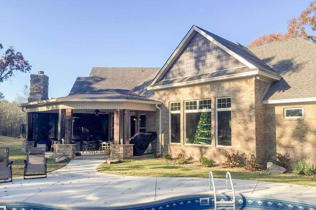 Plan 86302HH: House Plan with Angled Garage with Game Room Above - Image #27 - Craftsman, European, Shingle
