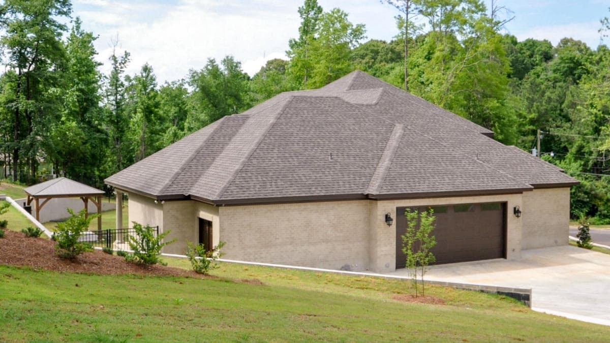 Plan 86305HH: One-Story House Plan with Octagonal Study and Exercise Room with Full Bath - Image #6 - Florida-Style, Mediterranean, Spanish, Transitional