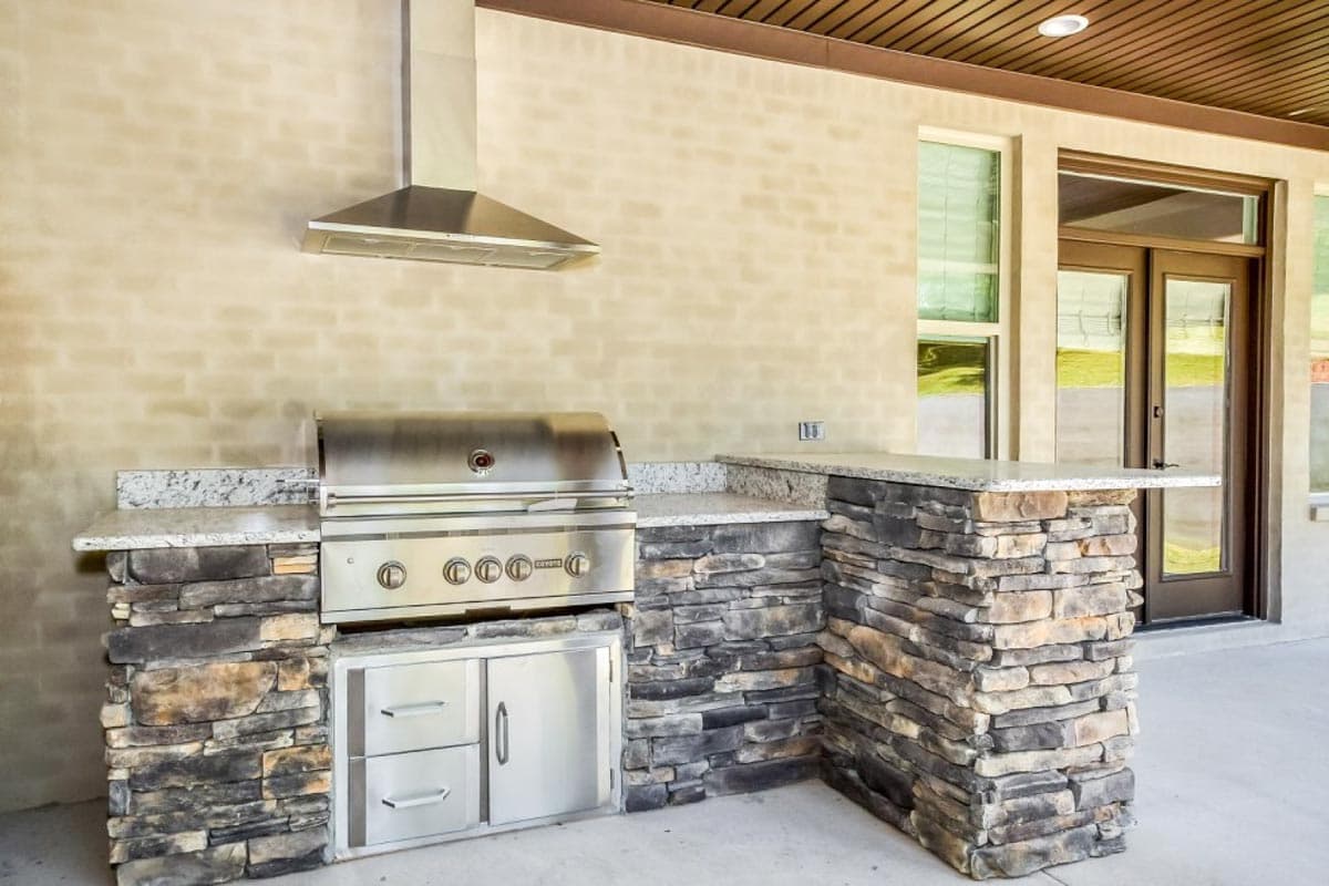 Plan 86305HH: One-Story House Plan with Octagonal Study and Exercise Room with Full Bath - Image #51 - Florida-Style, Mediterranean, Spanish, Transitional