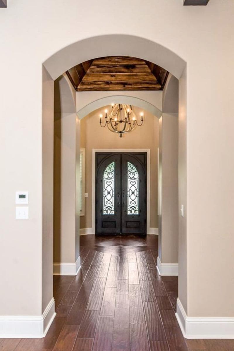 Plan 86305HH: One-Story House Plan with Octagonal Study and Exercise Room with Full Bath - Image #11 - Florida-Style, Mediterranean, Spanish, Transitional